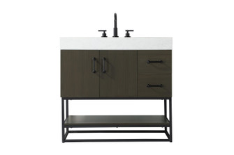 Caroline Bathroom Vanity in Mocha Brown (173|VF29236MMB)