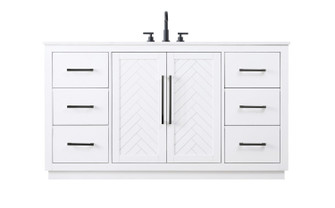 Chase Bathroom Vanity in White (173|VF29060WH)