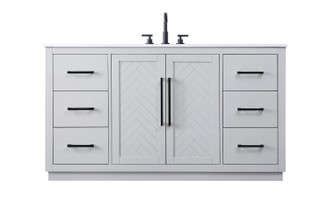 Chase Bathroom Vanity in Grey (173|VF29060GR)