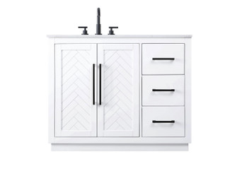 Chase Bathroom Vanity in White (173|VF29042WH)