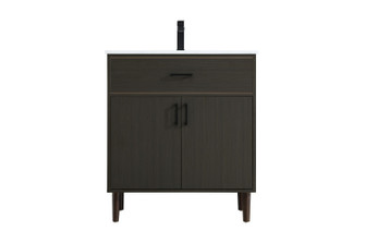 Chandler Bathroom Vanity in Mocha Brown (173|VF25030MMB)