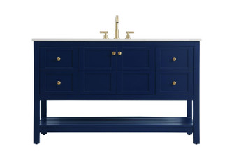 Theo Bathroom Vanity in blue (173|VF16454BL)