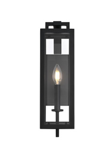Jairo One Light Outdoor Wall Sconce in Black (173|OD809W17BK)