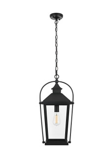 Luz One Light Outdoor Pendant in Black (173|OD605H20BK)