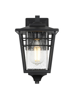Croskey One Light Outdoor Wall Sconce in Black (173|OD347W13BK)