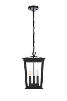Cayman Three Light Outdoor Pendant in Black (173|OD332H16BK)