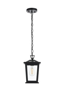 Cayman One Light Outdoor Pendant in Black (173|OD332H12BK)