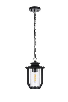 Sepviva One Light Outdoor Pendant in Black (173|OD323H13BK)