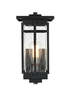 Livingston One Light Outdoor Wall Sconce in Black (173|OD321W13BK)