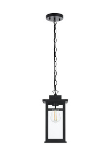 Mercer One Light Outdoor Pendant in Black (173|OD313H14BK)