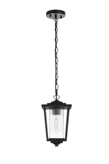 York One Light Outdoor Pendant in Black (173|OD305H13BK)