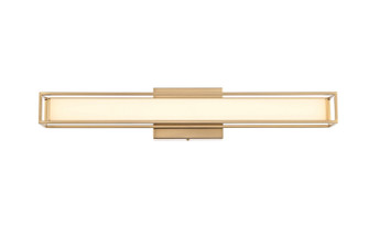 Aden LED Wall Sconce in Satin Gold (173|LD301W24SG)