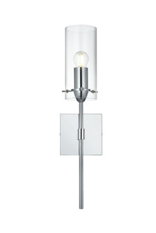 Elsreth One Light Wall Sconce in Chrome and Clear (173|LD2361C)