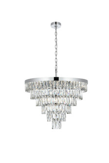 Josephine 13 Light Chandelier in Chrome and Clear (173|1060D27C)