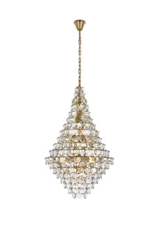 Adaline 38 Light Chandelier in Satin Gold (173|1050G36SG)