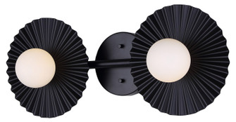 Payton Two Light Vanity in Black (387|IVL1210A02BK9)