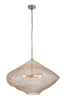 Warren Four Light Pendant in Antique Brass (387|IPL1183A04AB35)