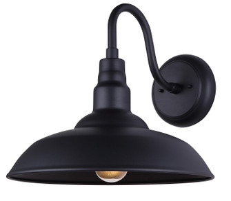 Valec One Light Outdoor Wall Mount in Sand Black (387|IOL694BK)