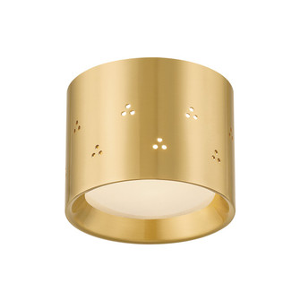Edisto LED Flush Mount in Aged Brass (70|CB2405-AGB)