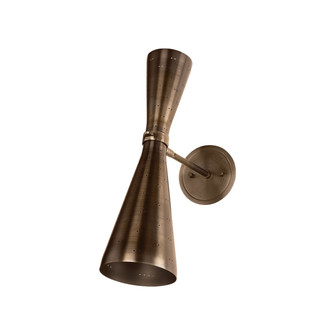 Allanton Two Light Wall Sconce in Historic Bronze (70|8122-HB)