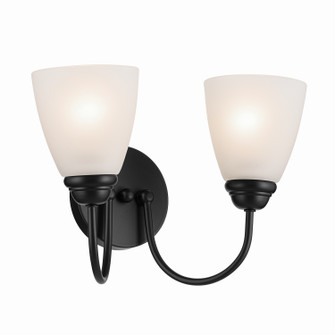 Jolie Two Light Bath in Black (12|45638BK)