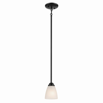 Jolie One Light Mini Pendant in Black (12|43640BK)