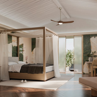 Mylo 52''Ceiling Fan in Painted Brushed Nickel (12|310552NI)