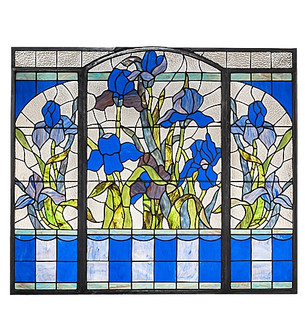 Iris Window in Craftsman Brown (57|281985)