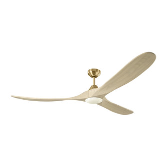 Maverick Smart 70 LED 70'' Ceiling Fan in Burnished Brass (71|3MAVSM70BBSWWOD)