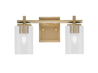 Franklin Two Light Bath Bar in New Age Brass (200|1212-NAB-300)