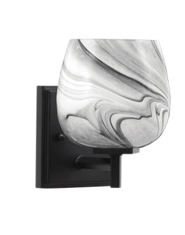 Franklin One Light Wall Sconce in Matte Black (200|1211-MB-4819)