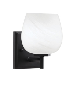 Franklin One Light Wall Sconce in Matte Black (200|1211-MB-4811)