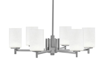 Franklin Six Light Chandelier in Graphite (200|1206-GP-531)