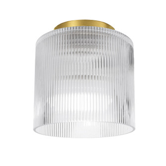 Nadine One Light Flush Mount in Clear (216|NAD-71FH-AGB-FL)