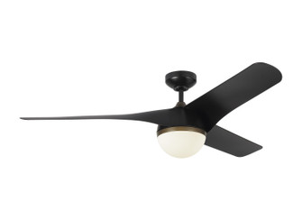 Akova 56'' Ceiling Fan in Matte Black (71|3AKR56BKD)