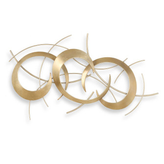 Motivate Wall Art in Antique Gold And Warm Silver (52|04385)