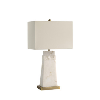 Nisrine One Light Table Lamp in Off-White With Gold (443|LPT1342)