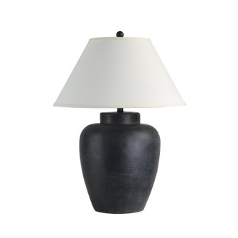 Arancia One Light Table Lamp in Black Wash (443|LPT1317)