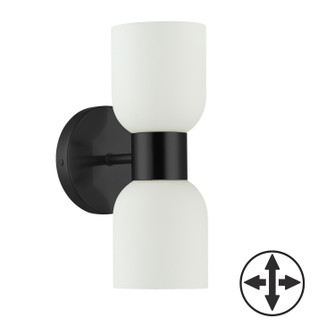 Vonda Two Light Wall Sconce in Matte Black (216|VND-102W-MB)