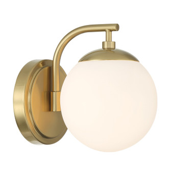 Maverick One Light Bath in Vibrant Gold (60|ED0121001VG)