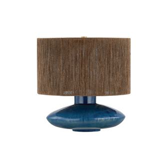 Enya One Light Table Lamp in Aged Brass/Ceramic Shadow Amphora (428|HL1034201-AGB/CSA)