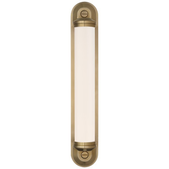 Belgrave LED Bath Light in Natural Brass (368|RL 2056NB-WG)