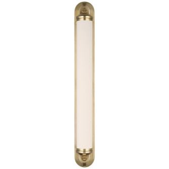 Belgrave LED Bath Light in Natural Brass (368|RL 2055NB-WG)