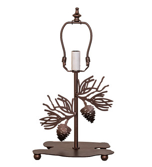 Whispering Pines One Light Table Base in Mahogany Bronze (57|283692)