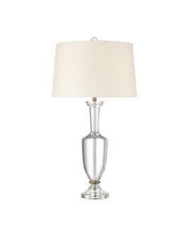 Classico Table Lamp One Light Table Lamp in Clear / Natural Brass (142|6000-1015)