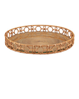 Tegal Tray in Natural / Clear (142|1200-1041)