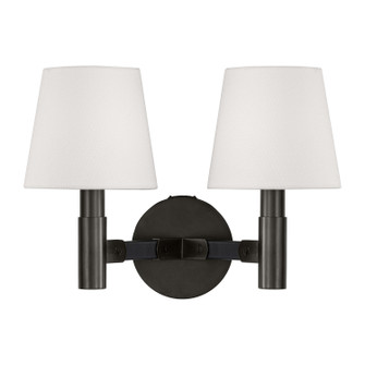 Grayson Two Light Wall Sconce in Aged Iron (454|LW1152AI)