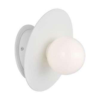 Nodes One Light Wall Sconce in Matte White (454|KW1041MWT)