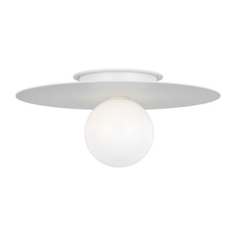 Nodes One Light Flush Mount in Matte White (454|KF1021MWT)