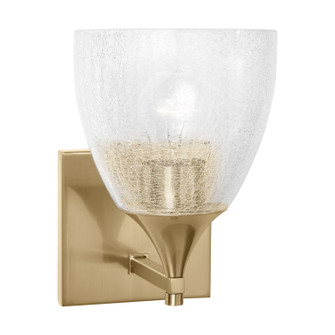 Toffino One Light Wall Sconce in Satin Brass (454|DJV1021SBCKG)
